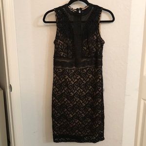 Bebe Black Lace Cocktail Dress/ [NWoT] [Size 6]